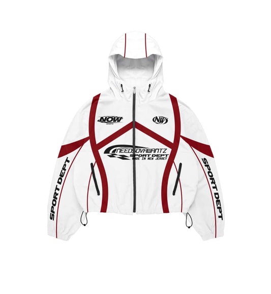 Insulated Windbreaker Top w Hoodie